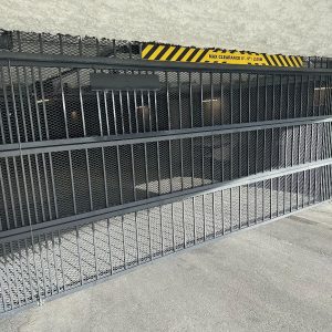 A parkade grille at a complex in Victoria BC installed and maintained by Premium Living Victoria